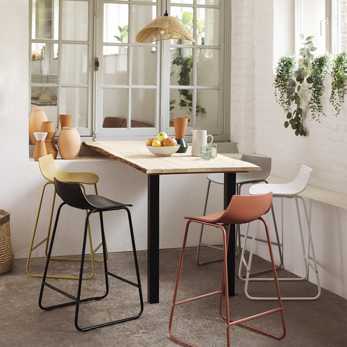 Bar Stool Otac 66cm, terracotta