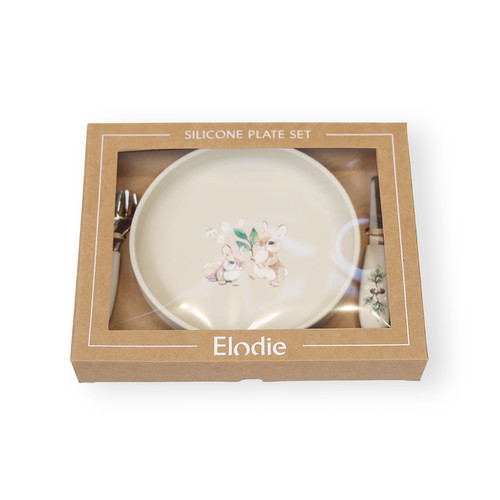 Elodie Details Silicone Plate Set - Bunny Darling