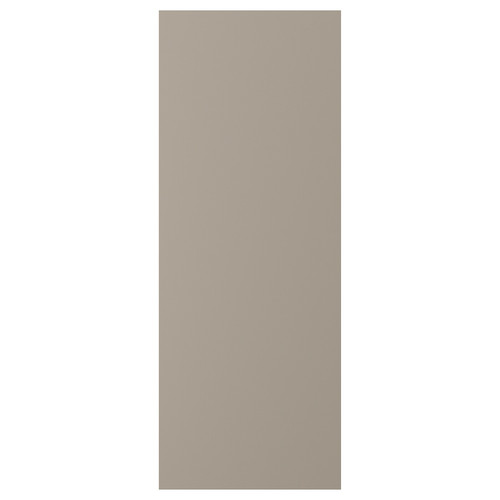 UPPLÖV Cover panel, matt dark beige, 39x103 cm