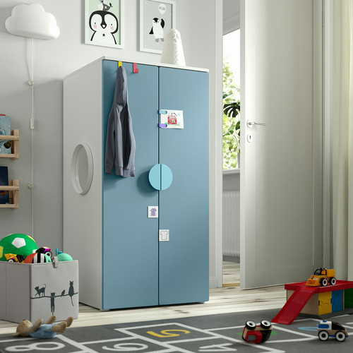 SMÅSTAD / PLATSA Wardrobe,, 60x57x123 cm