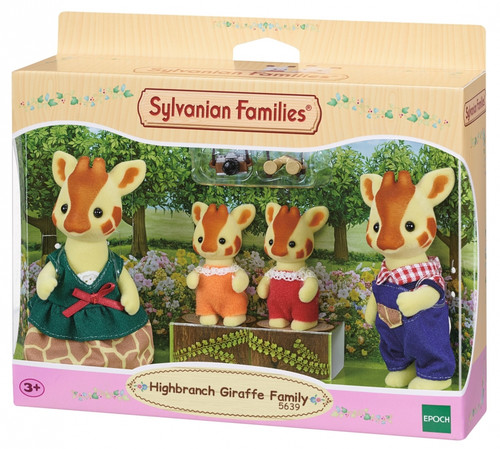 Sylvanian Families Highbranch Giraffe Family 3+