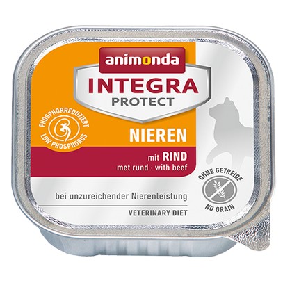 Animonda Integra Protect Nieren Kidneys Cat Food with Beef 100g