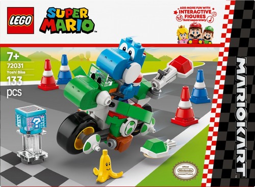 LEGO Super Mario Mario Kart - Yoshi Bike 7+