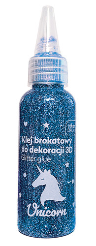 Glitter Decorative Glue 50ml 6 Colours 12pcs