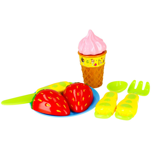 Super Fun Food Playset with Velcro Tea Party 3+