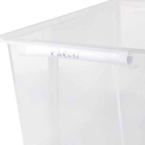 Plastic Storage Box Form Kaze S 15l, transparent