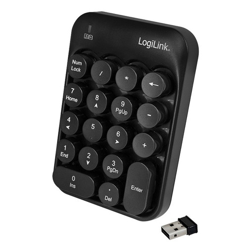 LogiLink Wireless Keypad, 2.4GHz