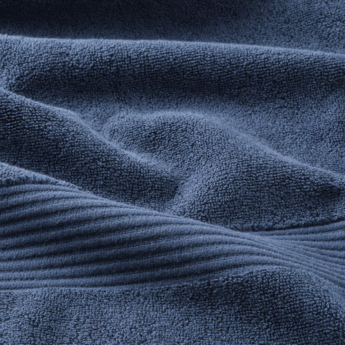 FREDRIKSJÖN Bath sheet, dark blue, 100x150 cm