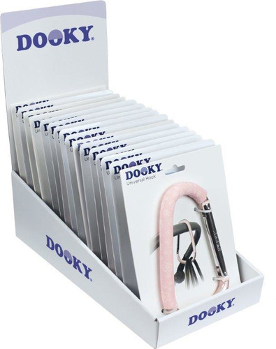 Dooky Universal Hook, printed sleeve, Cubes