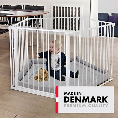 Baby Dan Playpen Park-A-Kid, white