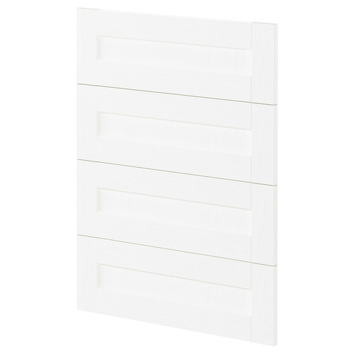 METOD 4 fronts for dishwasher, Enköping white/wood effect, 60 cm