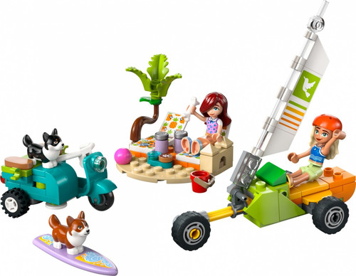 LEGO Friends Surfing Dogs and Scooter Adventure 6+