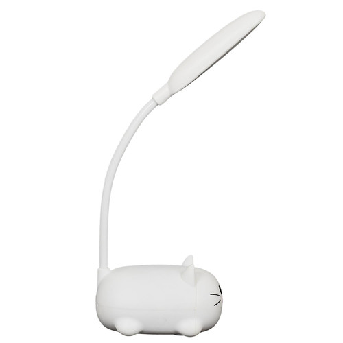 LED Desk Lamp Kitty, white