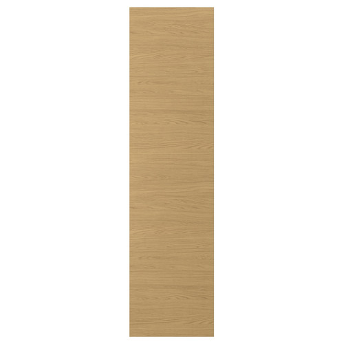 VOXTORP Cover panel, oak effect, 62x240 cm