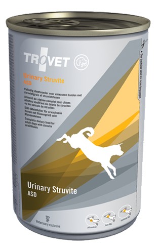 Trovet ASD Urinary Struvite Wet Dog Food Can 400g