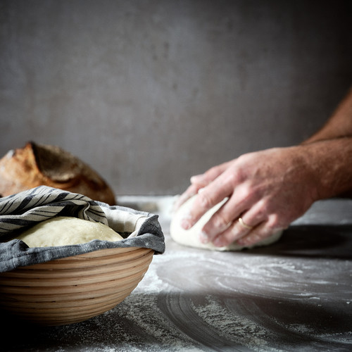 JÄSNING Proofing/bread basket, 22 cm