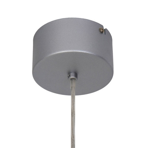 GoodHome Pendant Lamp Syenite E27 16cm, silver