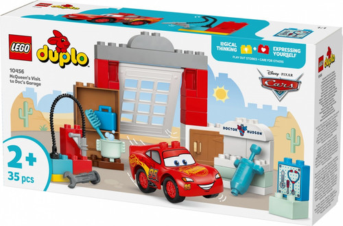 LEGO DUPLO Disney and Pixar Cars McQueen's Visit to Doc's Garage 2+