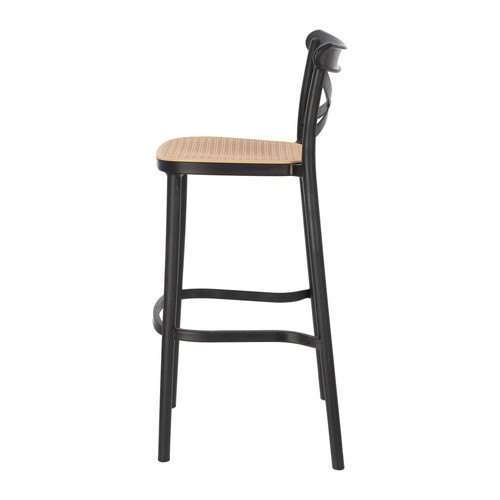 Bar Stool Moreno, black