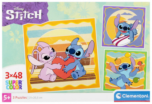Clementoni Children's Puzzle Stitch 3x48 5+