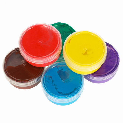 Finger Paints 6 Colours 6x 40ml