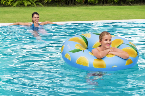 Bestway Inflatable Swim Ring Lemon 119cm 12+