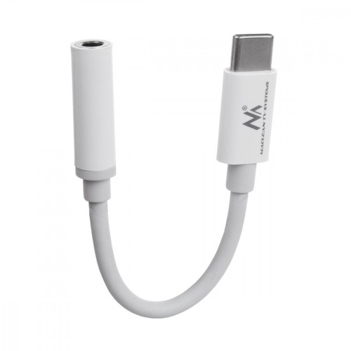 MacLean Cable Adapter USB C 3.5 mm mini jack MCTV-847