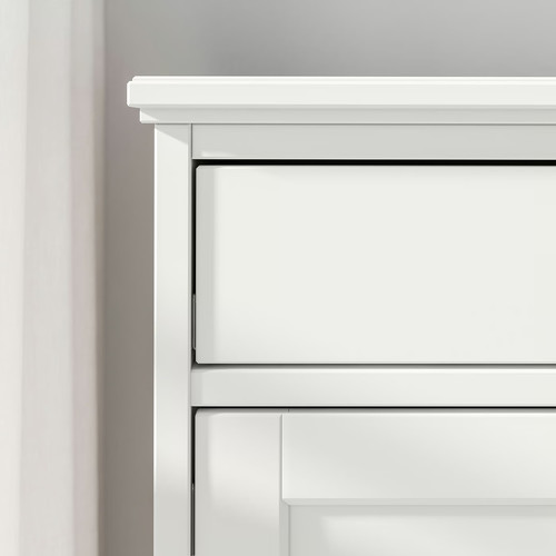IDANÄS Sideboard, white, 124x50x95 cm