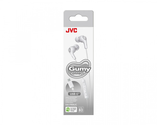 JVC Earphones HA-FR9UC, white