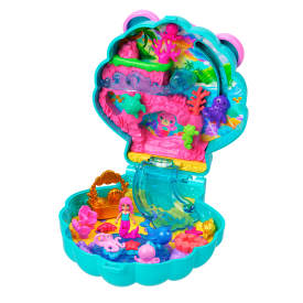 Polly Pocket Merbear Glitter Island Compact JCB16 4+