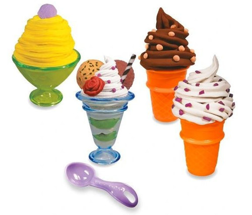 Smily Play Ice Cream Playset with Modelling Compound 3+