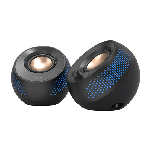Creative Computer Speakers Pebble X 2.0-Channel, black