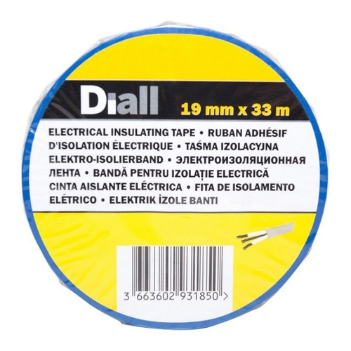 Diall Blue Electrical Insulating Tape 19 mm x 33 m