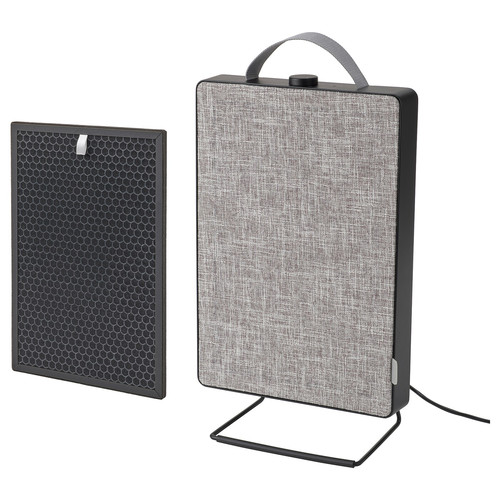 FÖRNUFTIG Air purifier/additional gas filter, black