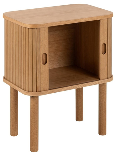 Nightstand Bedside Table Langley, oak-look