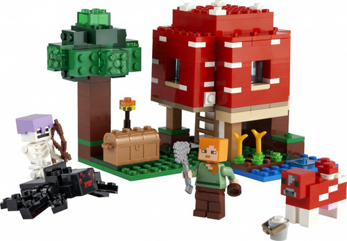 LEGO Minecraft The Mushroom House 8+
