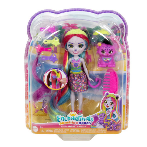 Enchantimals Deluxe Sunshine Beach PERSIDA Doll HTJ69 4+