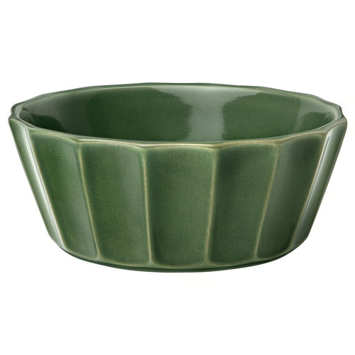 MÄVINN Bowl, green, 14 cm