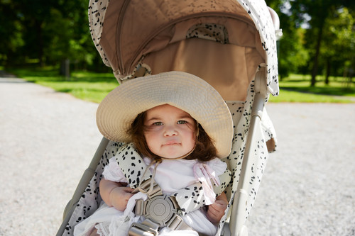 Elodie Details Stroller MONDO + Bumper Bar, Dalmatian Dots, up to 22kg