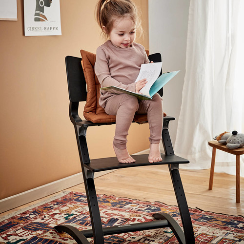 LEANDER High Chair CLASSIC™ without safety bar, black