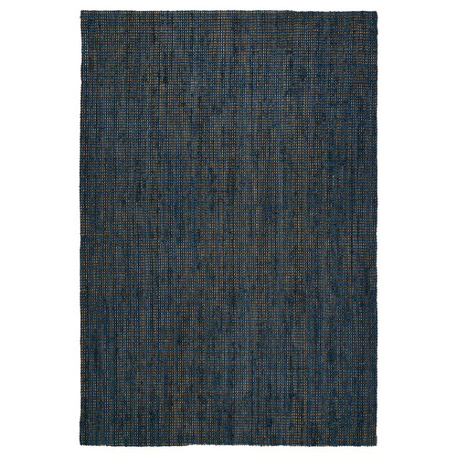 LANDBANA Rug, flatwoven, dark blue, 160x230 cm