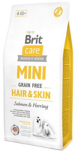 Brit Care Dog Food Grain Free Mini Hair & Skin 400g