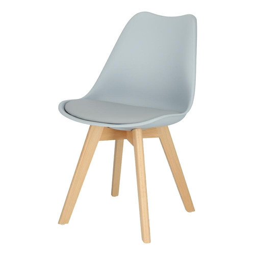 Dining Chair Norden Cross PP, grey