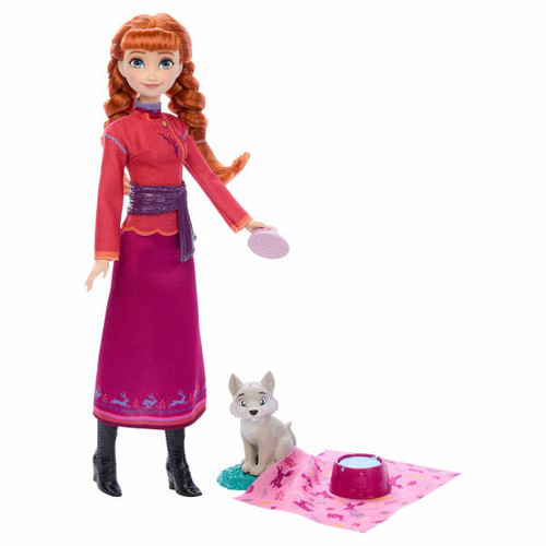 Disney Frozen Anna and Wolf Playset JFG17 3+