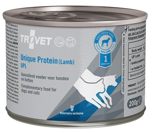 Trovet Unique Protein UPL Lamb Wet Food for Dogs & Cats 200g