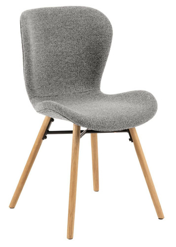 Upholstered Chair Batilda, grey