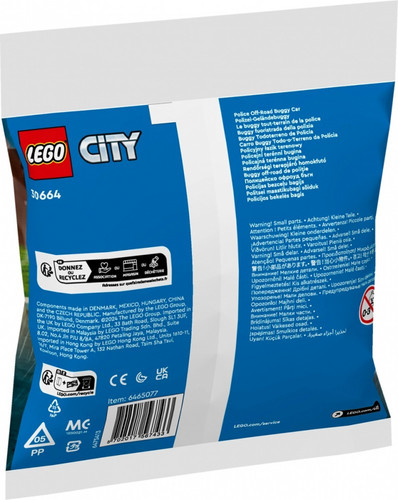LEGO City Police Off-Road Buggy Car 5+