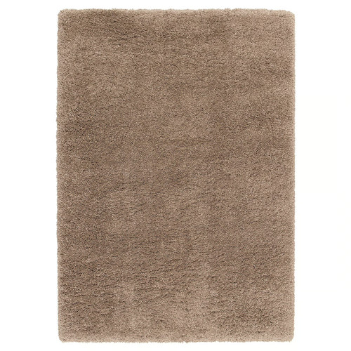 VOLLERSLEV Rug, high pile, beige, 160x230 cm
