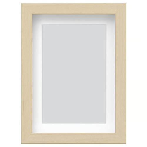 RÖDALM Frame, birch effect, 13x18 cm