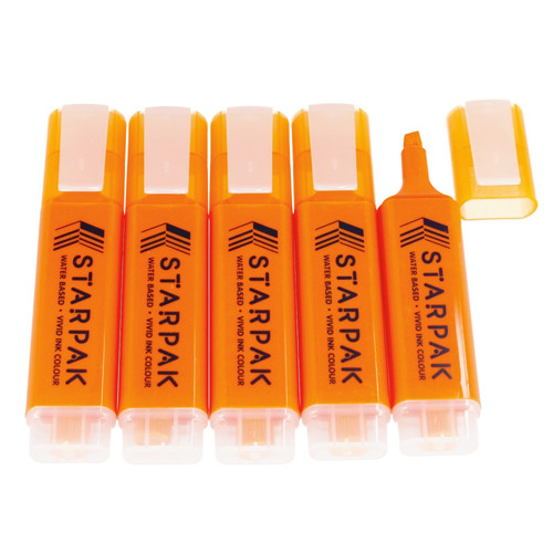 Starpak Highlighter Orange 10pcs